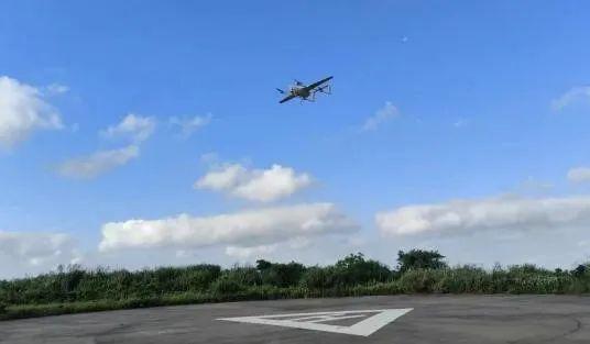 北方长鹰成龙8国际功完成浙江省首条跨海无人机物流航线首飞(图4)