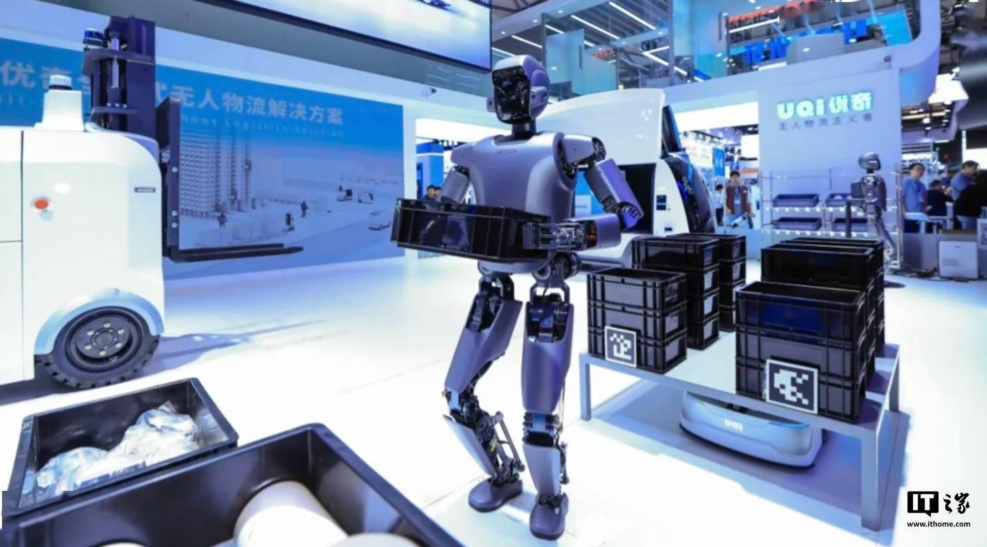 优必选发布无人物流新方案：人形机器人与无人车携手比亚迪工厂实现真配送long8(图2)