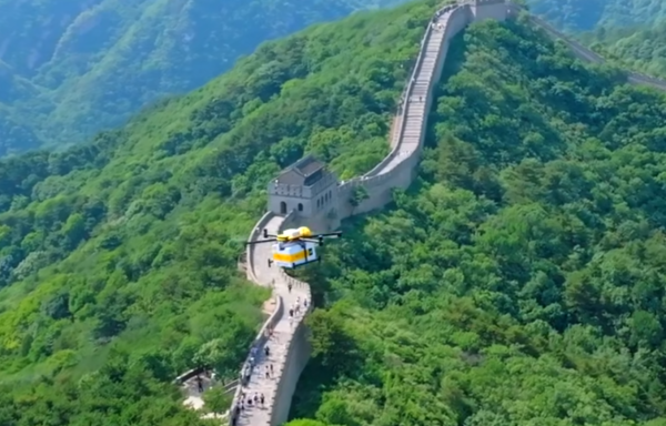 美团无人机复旦正式开航货运场景成熟吗？(图4)