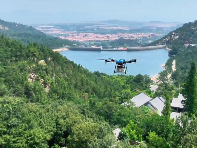 “低空+轨道”青岛物流解锁“立体化”新场景(图1)