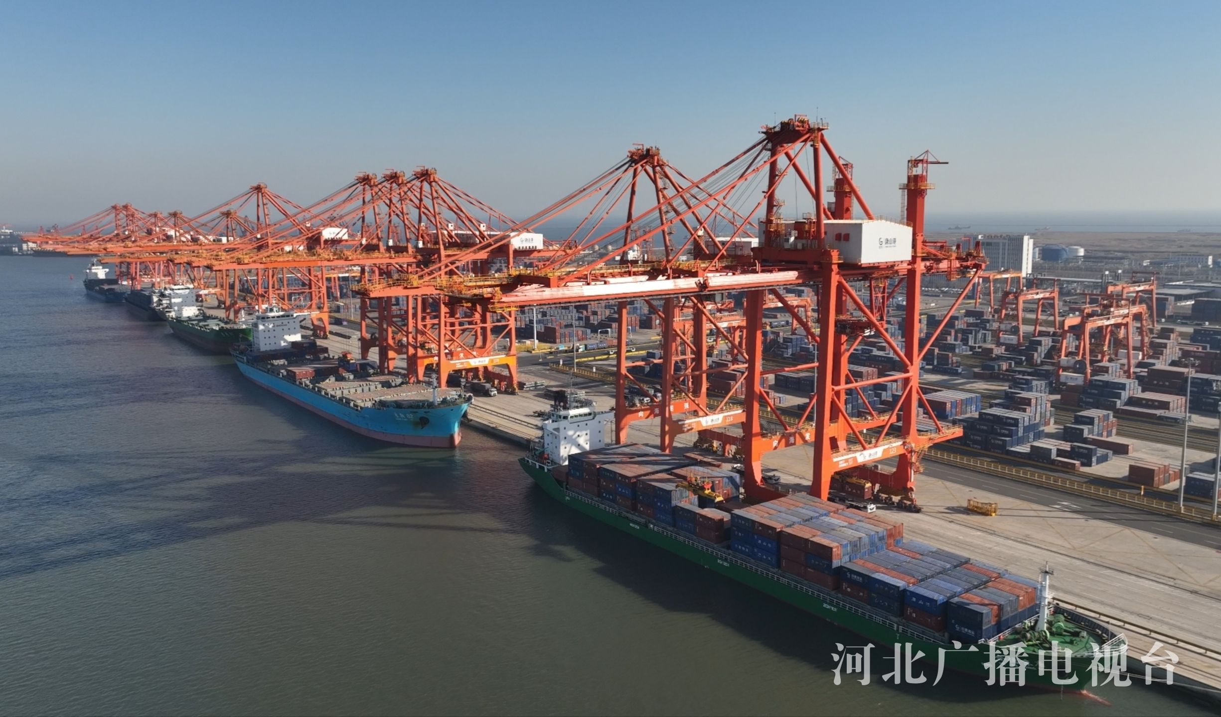 行走渤海湾“机器人同事”组建超级战队唐山港打造智能新龙8枢纽(图6)