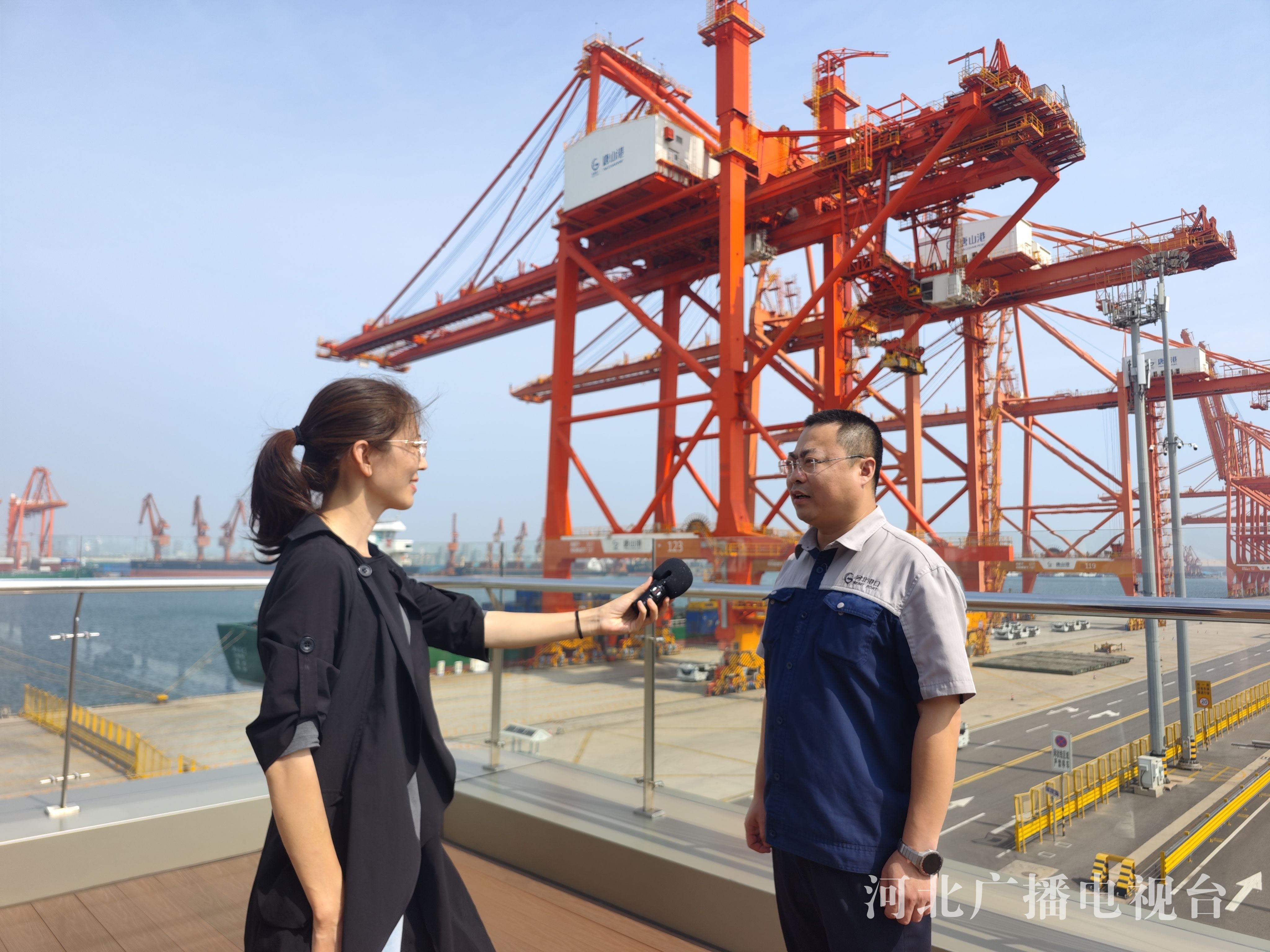 行走渤海湾“机器人同事”组建超级战队唐山港打造智能新龙8枢纽(图5)