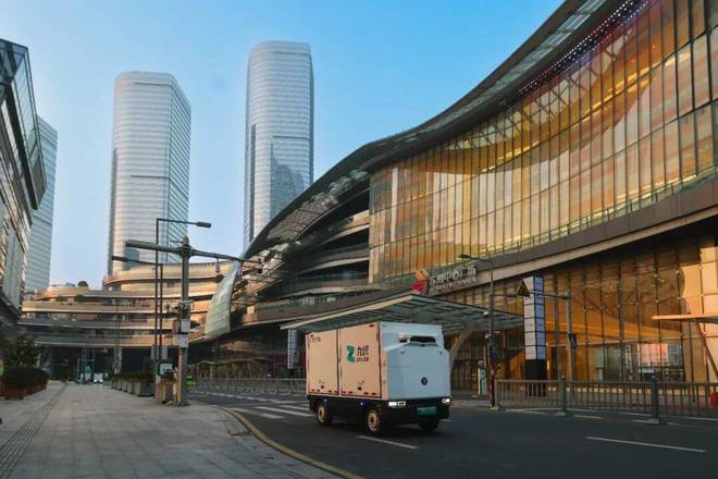 蚂蚁集团领投的RoboVan冠军将与国家队共建全球最大无人货运网(图11)