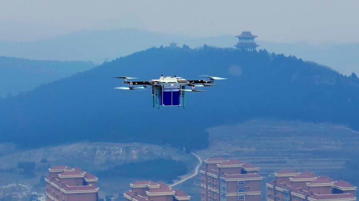 济南低空集团创新设立山东省内首条常态化运行医疗无人机运输专线_泉城新闻_大众网(图1)