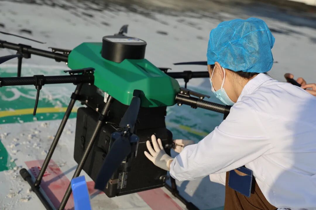 突破时空long8限制!滨州市人民医院无人机医疗配送项目启动运行(图2)